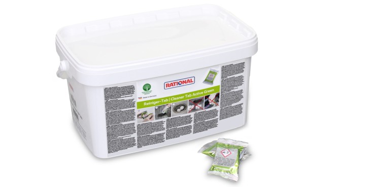 Hóa chất vệ sinh Rational 56.01.535 Detergent-Tabs Active Green For iCombi